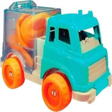 Imagem de Brinquedo Caminhao Acqua Praia Acessorios Gulliver 5112