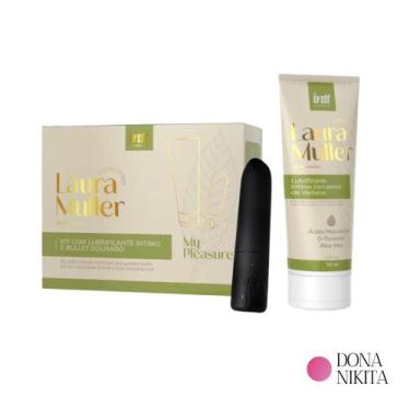 Imagem de Kit My Pleasure Laura Muller- Com mini Vibrador Bullet  - INTT
