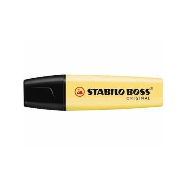 Imagem de Marca Texto Stabilo Boss Cores A Escolha, Amarelo Pastel