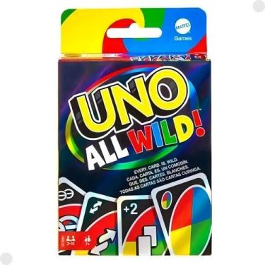 Imagem de Jogo De Cartas Uno All Wild 112 Carta - Mattel