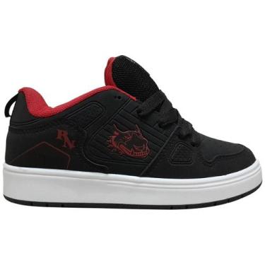 Imagem de Tênis Red Nose Infantil Bailey Rnvi-307 Estilo Moderno Skate, Preto, V