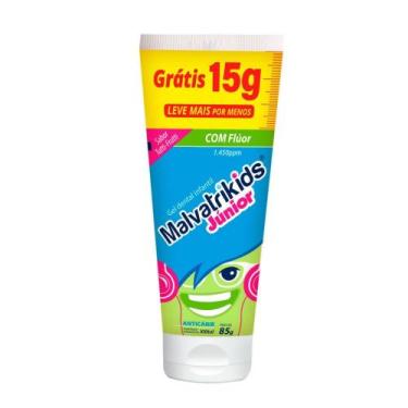 Imagem de Gel Dental Malvatrikids Junior Anti-cárie Infantil Malvatrikids 85g