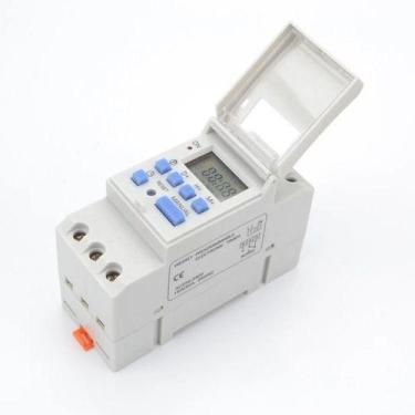 Imagem de Timer Interruptor Horário Thc15a 110v 16on/off Trilho Din. - Taxnele, 