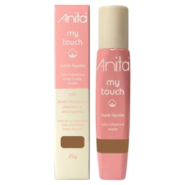 Imagem de Base Líquida Matte My Touch Alta Cobertura Cor 09 25g Anita