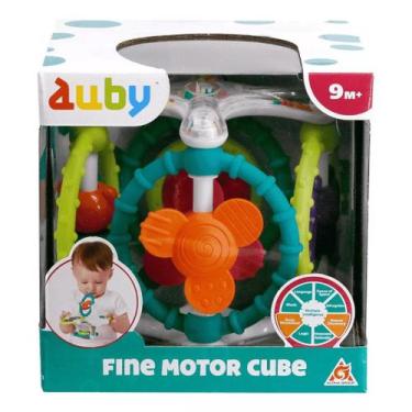 Imagem de Cubo Educativo Auby 3 em 1 com Chocalho Bola e Mordedor - Bang Toys