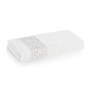 Imagem de Toalha de Rosto 80x48cm Provence Branco Karsten, Branca