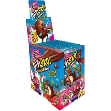 Imagem de Doce Dip Loko Choco Boom - Display Com 15 Unidades