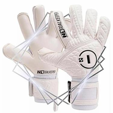 Imagem de Luva de Goleiro N1 Cronos - N1 Goalkeeper, Branco, 8