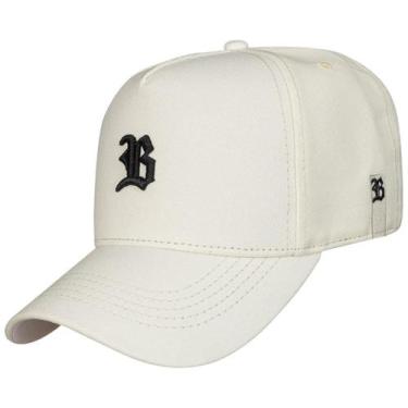 Imagem de Boné Blck Snapback Básico Masculino Original Varias Cores Cor:BegeTama