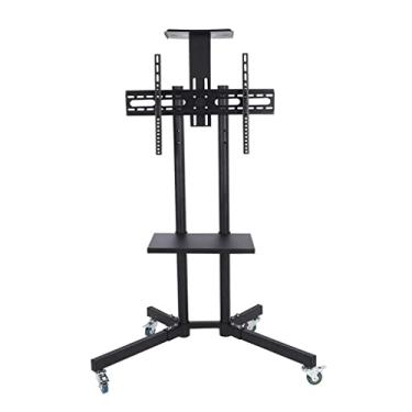 Imagem de Pkfinrd Suporte de TV móvel com suporte ajustável para tela LCD de 32 a 65 polegadas com suporte de rodas para TV (cor: B)