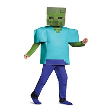 Imagem de Disguise Zombie Deluxe Child Costume, Green, Size/(4-6)