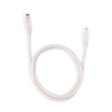 Imagem de Cabo de Rede UTP (Patch Cord) RJ45 Cat 6 - 2,50 metros - Branco - Plus Cable PC-ETH6U25WH