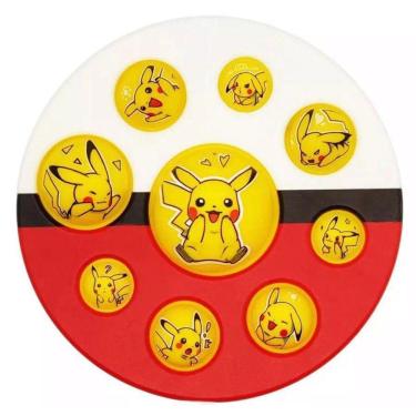 Imagem de Simple Dimple Fidget Toy Pop Bubble Pikachu Ball Sensorial