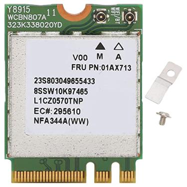 Imagem de ASHATA Placa de rede de cartão Wi-Fi, placa WiFi M.2 867Mbps BT placa de rede sem fio, plug and play NFA344A cartão wifi para 710S E470 E475 E570 E575 V310 YOGA 710 720 910 Series