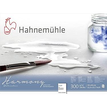 Imagem de Harmony Watercolour 300 g/m², Bloco Aquarela, textura rugosa, 30x40cm, 12 fls.
