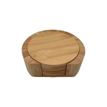 Imagem de Porta Copos Bambu - 6Pcs - Oikos