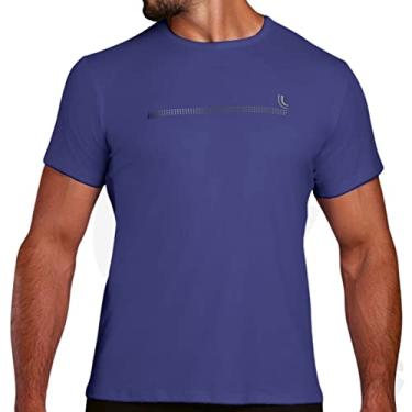 Imagem de Camiseta Lupo T-Shirt Poliamida Básica Masculina II 77053-002 2660-Azul GG