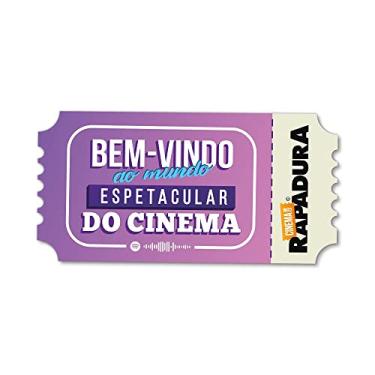 Imagem de Placa Decorativa 30x15 Cinema com Rapadura - Mundo espetacular do cinema (ROXO)