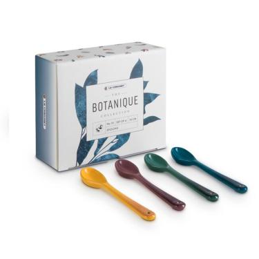 Imagem de Colheres Botanique Collection 4 Peças Roxo Fig, Amarelo Nectar, Azul Deep Teal e Verde Artichaut Le Creuset