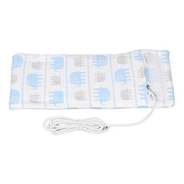 Imagem de Estojo Aquecedor de Mamadeiras, Bolsa de Aquecimento de Leite para Viagem Com Proteção contra Incêndio Termostato Portátil de Aquecimento Rápido USB para Uso Interno (Elefante)