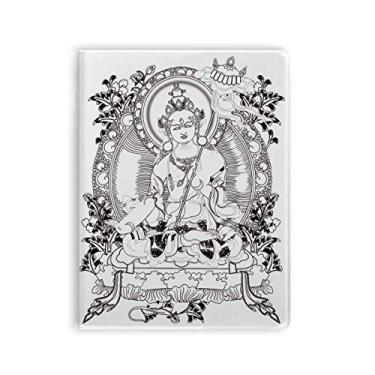 Imagem de Caderno de personagens chineses budista Guanyin capa macia Diário