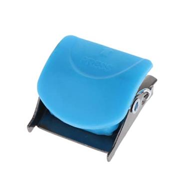 Imagem de Amagogo Fivela resistente para patins, fecho para patins, acessórios para reparo de patins, presilha para de patins, Estilo B Azul Claro