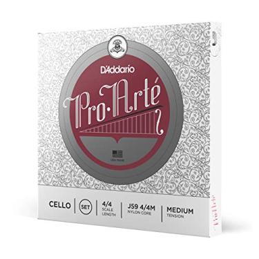 Imagem de D'Addario Conjunto de cordas para violoncelo Pro-Arte, escala 4/4, tensão média