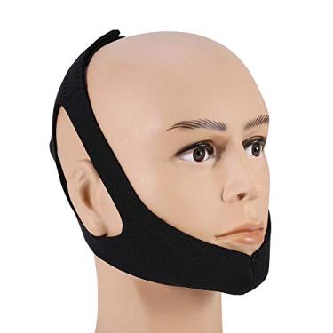 Imagem de Cinta De Queixo Para Ronco Sluffs, Máscara De Dormir Triângulo Anti-ronco Faixa De Cabeça Cinto Anti-ronco Para Parar O Ronco Cinta De Suporte Para Mandíbula Para Mulher E Homem