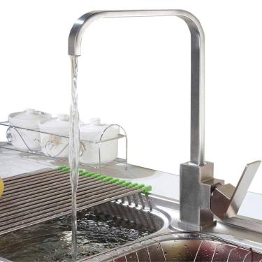 Imagem de Torneira Para Cozinha Banheiro Churrasqueira Lavabo Gourmet Slim Giro de Corpo 360º Mon...