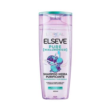 Imagem de Shampoo Elseve Pure Hialurônico Hidra Purificante 400ml L`Oréal Paris