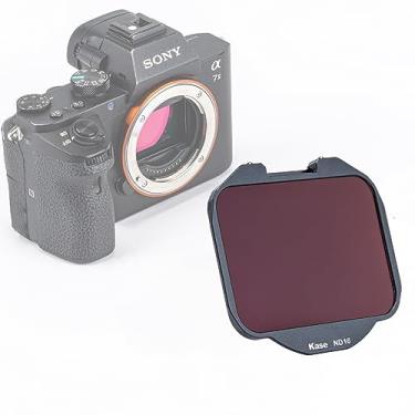 Imagem de Kase Filtro ND16 de encaixe para câmera Sony Full-Frame Mirrorless, filtro de densidade neutra ND integrado 4 paradas para Sony A7/A7 II/A7 III/A7R/A7R II/A7R III/A7R IV/A7S/A7S II/A7S III/A9/A9