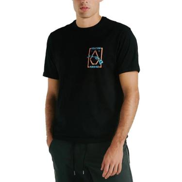 Imagem de Camiseta Volcom Reticular Preto-Masculino