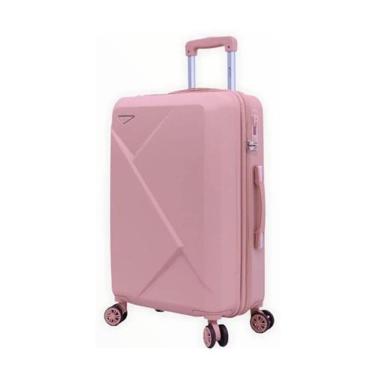 Imagem de Mala De Viagem Bordo P Abs Giro 360º Cruzeiro Rosa - 189