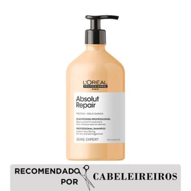 Imagem de Shampoo L Oreal Professionnel Serie Expert 750 Ml Absolut Repair Gold