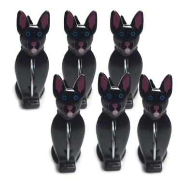 Imagem de Clipes de chip de animal – Kitchen Discovery – Conjunto de 6 clipes fofos para armazenamento de alimentos, lavanderia e exibição decorativa – Clipes de cachorro para guloseimas, lanches, pão, açúcar,