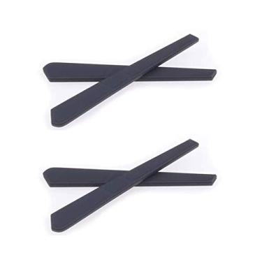 Imagem de Meias de orelha Temple para óculos de sol Oakley GASSER OX5087 armação de vidro, Preto - 2 pares, OX5087