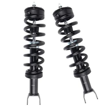 Imagem de PAROD Par 172292 Amortecedor dianteiro adequado para Dodge Ram 1500 2009-2010, 2011-2018 Ram 1500, 2019-2023 Ram 1500 Classic 4WD com conjunto de mola helicoidal, lado do passageiro e da direção