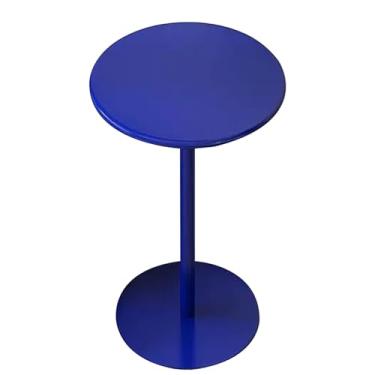 Imagem de Mesa de bar alta, mesa de bar alta, mesa de jantar, mesa de coquetel, mesas laterais redondas modernas com kit de instalação, para café da manhã, sala de estar, restaurante pequeno