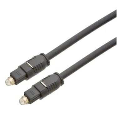Imagem de Cabo Óptica Para Áudio Digital DVD Home Theater OD4.0 2m - Lehmox/Kapb