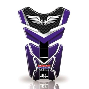 Imagem de Protetor De Tanque Honda Hrc - Cobra Motoparts, Azul