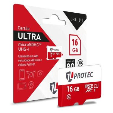 Imagem de Cartão De Memória Microsd 16Gb - Jlprotec