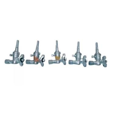 Imagem de 5 Registros Ramal Para Fogão Cooktop Atlas Com Tripla Chama