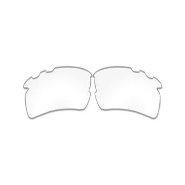 Imagem de Vonxyz Lentes de reposição para óculos de sol Oakley Flak 2.0 XL ventilado OO9188 - transparente de alta intensidade