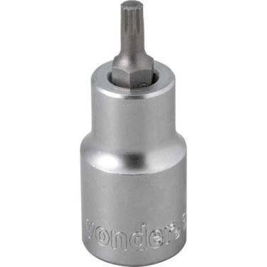 Imagem de Soquete Multidentado Encaixe 1/2'' 5mm Curto CRV Vonder