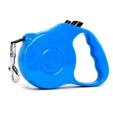 Imagem de Guia Retrátil Puxador Resistente Seguro 20kg 5 Metros - BELLATOR