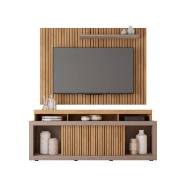 Imagem de Rack para TV até 70 com Painel 1 Porta Caemmun Aegon, Fendi