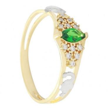 Imagem de Anel  de  ouro  18 k  formatura . - Elegancy Joias, 28