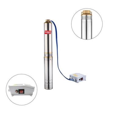 Imagem de Bomba Dágua Submersa Caneta 4 Para Poço 1hp Bsc4 Intech Machine 127V