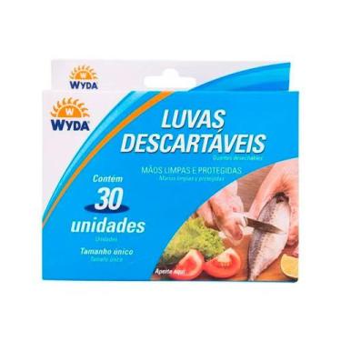 Imagem de Luvas Descartáveis Wyda 30 Unidades