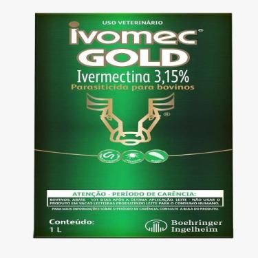 Imagem de Ivomec Gold 3.15% Injetável Boehringer Merial 1 Litro